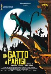 Copertina  Un gatto a Parigi [DVD]