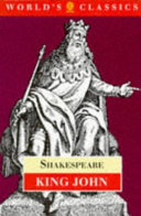 Copertina  The life and death of King John