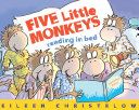 Copertina  Five little monkeys reading in bed 