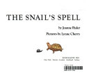 Copertina  The snail's spell