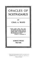 Copertina  Oracles of Nostradamus