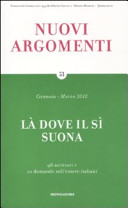 Copertina  Là dove il sì suona : 98 scrittori e 10 domande sull'essere italiani
