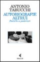 Copertina  Autobiografie altrui : poetiche a posteriori