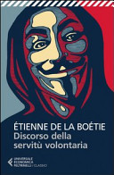 Copertina  Discorso della servitù volontaria