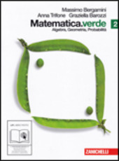 Copertina  Matematica.verde multimediale : algebra, geometria, probabilità; Vol.2