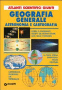 Copertina  Geografia generale : astronomia e cartografia