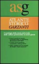 Copertina  Atlante storico Garzanti : cronologia della storia universale