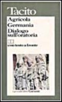 Copertina  Agricola, Germania, Dialogo sull'oratoria
