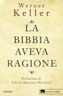 Copertina  La Bibbia aveva ragione