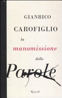Copertina  La manomissione delle parole