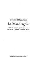 Copertina  La Mandragola