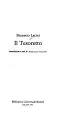 Copertina  Il tesoretto