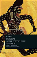 Copertina  Persiani ; Sette contro Tebe ; Supplici