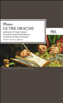 Copertina  Le tre dracme