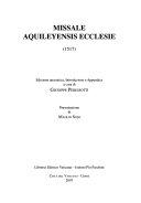 Copertina  Missale Aquileyensis Ecclesie (1517)