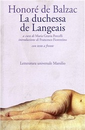 Copertina  La duchessa de Langeais