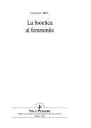 Copertina  La bioetica al femminile