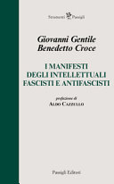Copertina  I manifesti degli intellettuali fascisti e antifascisti