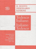 Copertina  Tedesco-italiano, italiano-tedesco