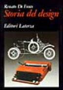 Copertina  Storia del design