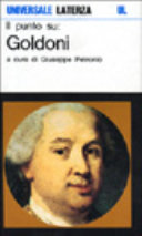 Copertina  Il punto su Goldoni