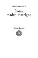 Copertina  Roma madre matrigna
