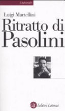 Copertina  Ritratto di Pasolini