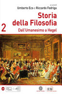 Copertina  2 : Dall'umanesimo a Hegel