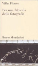 Copertina  Per una filosofia della fotografia