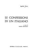 Copertina  Le confessioni di un italiano