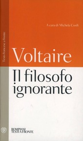 Copertina  Il filosofo ignorante