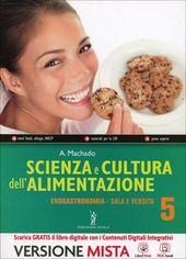 Copertina  Scienza e cultura dell'alimentazione, Vol. 5 : enogastronomia, sala e vendita