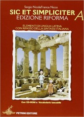 Copertina  Sic et simpliciter : edizione riforma - elementi di lingua latina con ripasso della sintassi italiana