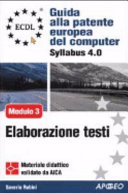 Copertina  Modulo 3 : Elaborazione testi