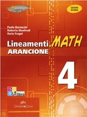 Copertina  Lineamenti. Math : Arancione : Vol. 4