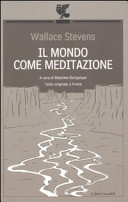Copertina  Il mondo come meditazione