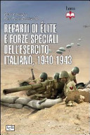Copertina  Reparti di elite e forze speciali dell'esercito italiano, 1940-1943