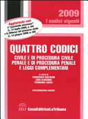 Copertina  Quattro codici : civile e di procedura civile penale e di procedura penale e leggi complementari