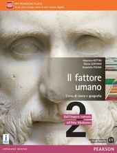 Copertina  Fattore umano : corso di storia e geografia 2 : dall'Impero romano all'Alto Medioevo