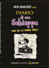 Copertina  Neri Marcoré legge Diario di una schiappa : Non ce la posso fare [Audiolibro]