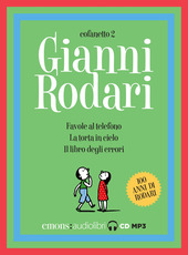 Copertina  Favole al telefono. La torta in cielo. Il libro degli errori : cofanetto 2