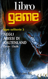 Copertina  Librogame. Lupo solitario