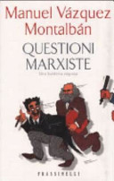 Copertina  Questioni marxiste