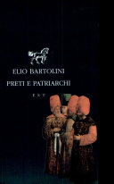 Copertina  Preti e patriarchi