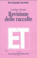 Copertina  Revisione delle raccolte