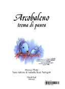 Copertina  Arcobaleno trema di paura