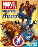 Copertina  Supereroi all'attacco