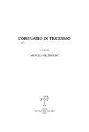 Copertina  L'obituario di Tricesimo