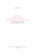 Copertina  Le note di Pietro Dell'Oca da Reggio Emilia (1360-1375) : con un frammento del notaio Pietro da Fosdinovo (1375-1376)