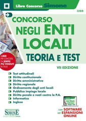 Copertina  Il concorso negli enti locali : teoria e test